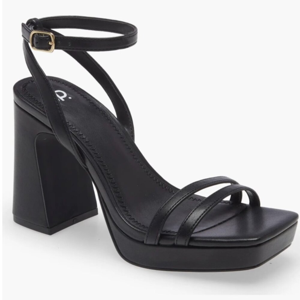Platform Block Heel Sandal Women's Size 5